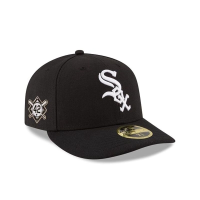 Sapca New Era Chicago White Sox MLB Jackie Robinson Day Low Profile 59FIFTY Fitted - Negrii